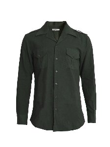Open collar Military shirts (khaki)
