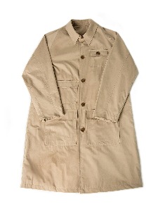 cotton hunting balmacan coat (beige)